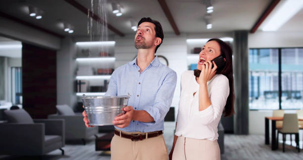 Water damage restoration process in Richmond West, FL